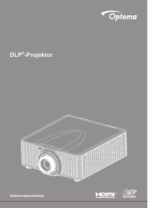 Bedienungsanleitung Optoma ZU850 Projektor