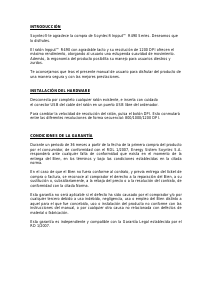Manual de uso Soyntec Inpput R490 Ratón