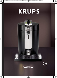 Mode d’emploi Krups YY2932FD BeerTender Système de tireuse
