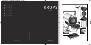 Manual de uso Krups YY2837FD The Sub Tirador de bebidas