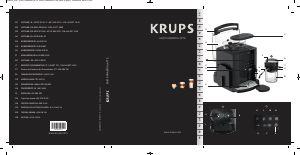 Mode d’emploi Krups EA819E10 Machine à expresso
