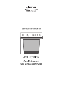 Bedienungsanleitung Juno-Electrolux JGH31002W Herd