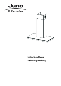 Handleiding Juno-Electrolux JDK8570E Afzuigkap