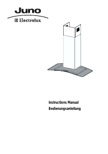 Bruksanvisning Juno-Electrolux JDK9582E Köksfläkt