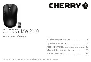 Handleiding Cherry MW 2110 Muis