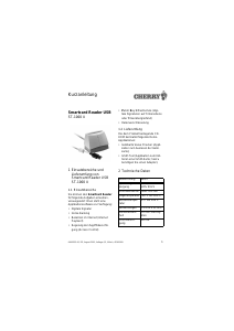 Handleiding Cherry ST-1000 U Kaartlezer