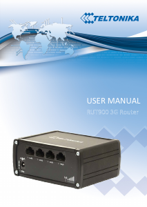 Manual Teltonika RUT900 Router