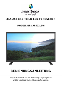 Bedienungsanleitung Smartbook ART221246 LED fernseher