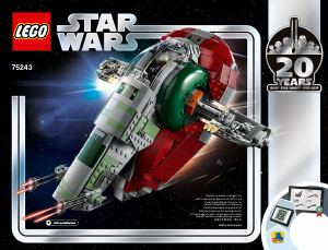 Manual Lego set 75243 Star Wars Slave I