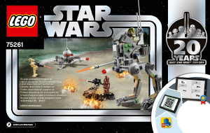 Manual de uso Lego set 75261 Star Wars Caminante Explorador Clon