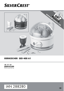 Bedienungsanleitung SilverCrest SED 400 A1 Eierkocher