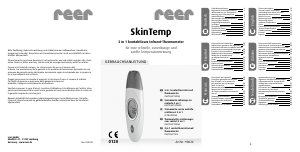 Mode d’emploi Reer SkinTemp 3in1 Thermomètre
