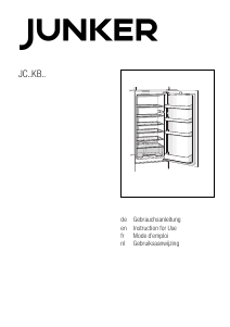 Handleiding Junker JC30KB20 Koelkast