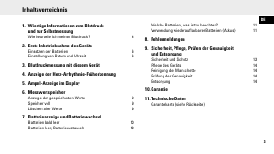 Mode d’emploi aponorm Soft Control Tensiomètre