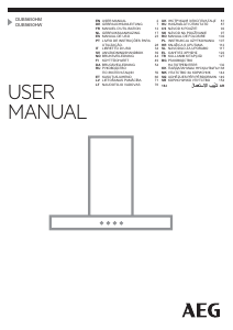 Manual AEG DUB5650HW Hotă