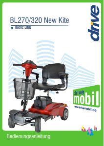 Bedienungsanleitung Drive BL270 New Kite Elektromobil