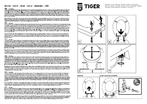 Manual Tiger Mississippi Toilet Seat