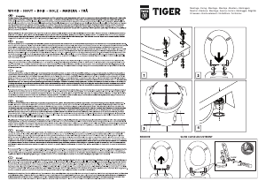 Handleiding Tiger Mississippi WC-bril