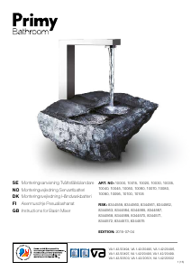 Bruksanvisning Primy Steel Stream 10080 Blandare