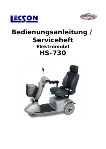 Bedienungsanleitung Lecson HS-730 Elektromobil