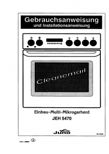 Bedienungsanleitung Juno JEH5470W Herd