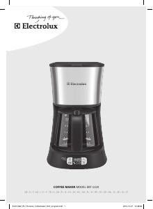 Bruksanvisning Electrolux EKF5220 ErgoSense Kaffemaskin