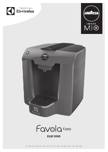 Руководство Electrolux ELM5000 Favola Easy Кофе-машина