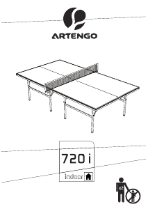 Manual Artengo FT720 Masă de tenis de masă