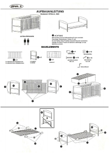 Bedienungsanleitung Amal II Upsalla Babybett