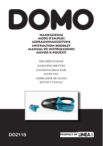 Manual Domo DO211S Handheld Vacuum