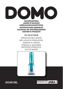 Manual Domo DO481BL Blender