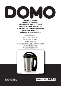 Bruksanvisning Domo DO498BL Blender
