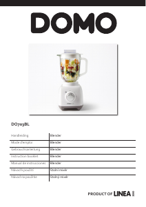Bruksanvisning Domo DO703BL Blender