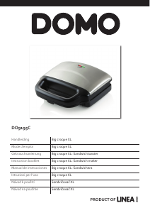 Handleiding Domo DO9195C Contactgrill