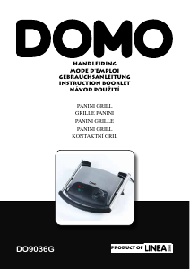 Handleiding Domo DO9036G Contactgrill