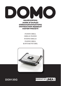 Handleiding Domo DO9135G Contactgrill