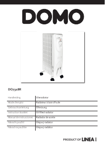 Manual de uso Domo DO7318R Calefactor
