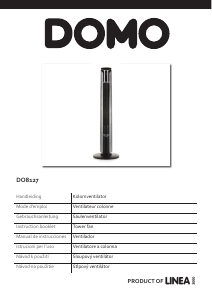 Manual de uso Domo DO8127 Ventilador