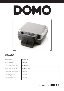 Manual Domo DO9148W Waffle Maker