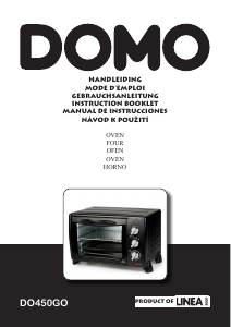 Manual Domo DO450GO Oven