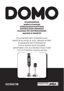 Manual Domo DO9067M Hand Blender