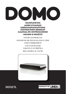 Manual Domo DO327L Vacuum Sealer