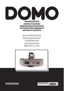 Handleiding Domo DO9090W Kofferweegschaal