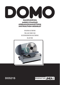 Handleiding Domo DO521S Snijmachine