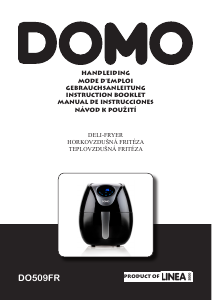 Manuál Domo DO509FR Fritéza