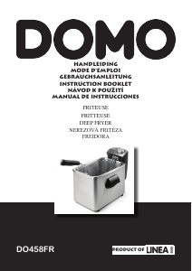 Manual Domo DO458FR Deep Fryer