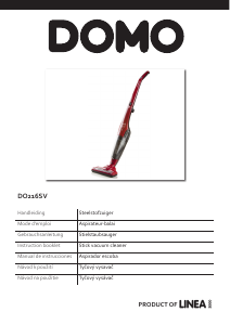 Bruksanvisning Domo DO216SV Dammsugare