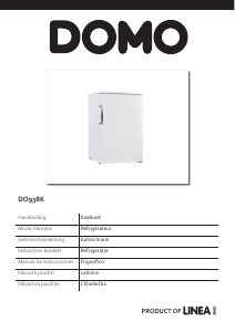 Manual Domo DO938K Refrigerator