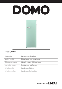 Bedienungsanleitung Domo DO984RKMG Kühlschrank