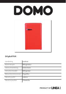 Manual Domo DO981RTKR Refrigerator
